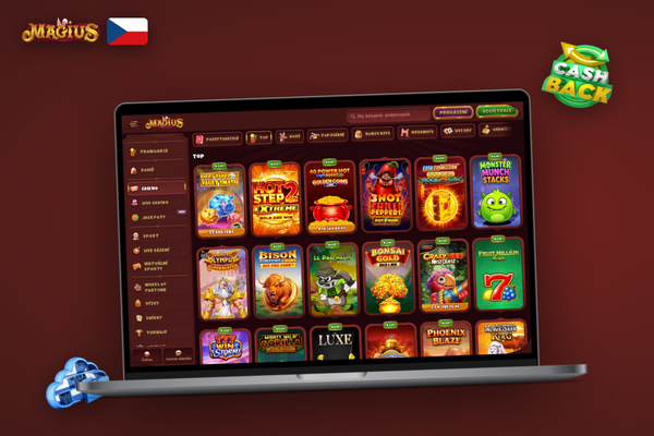 Magius Casino pro počítač aktualizuje klienta automaticky na pozadí bez přerušení
