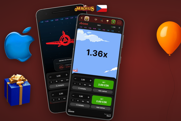 Zodpovědná hra v Magius Casino Aviator – symbol 18+ a připomínka náhodnosti výsledků