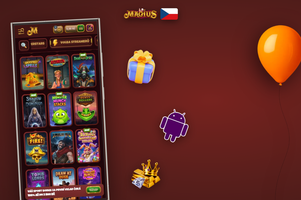 Graf růstu měsíční partnerské provize Magius Casino v závislosti na výši NGR