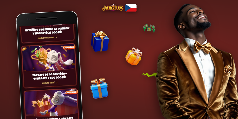 Magius Casino přehled všech bonusů – uvítací, cashback, free spiny a reload nabídky