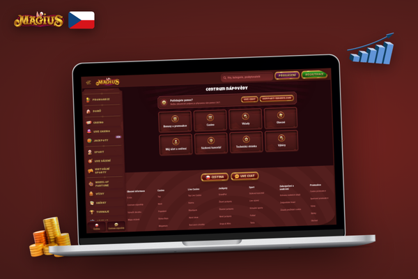 Připrav dotaz pro Magius Casino živý chat nebo e-mail a získej rychlou odpověď